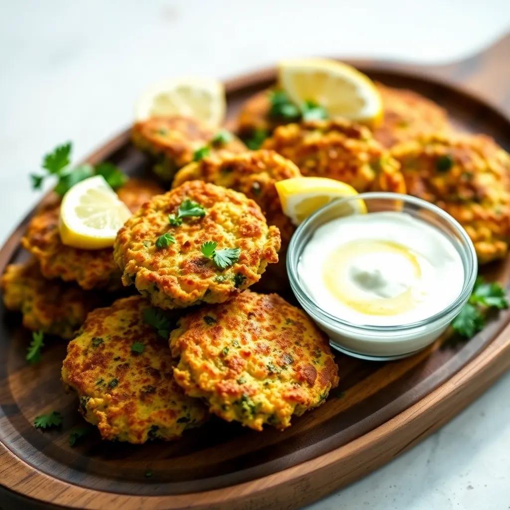 Crispy Broccoli Fritters Recipe