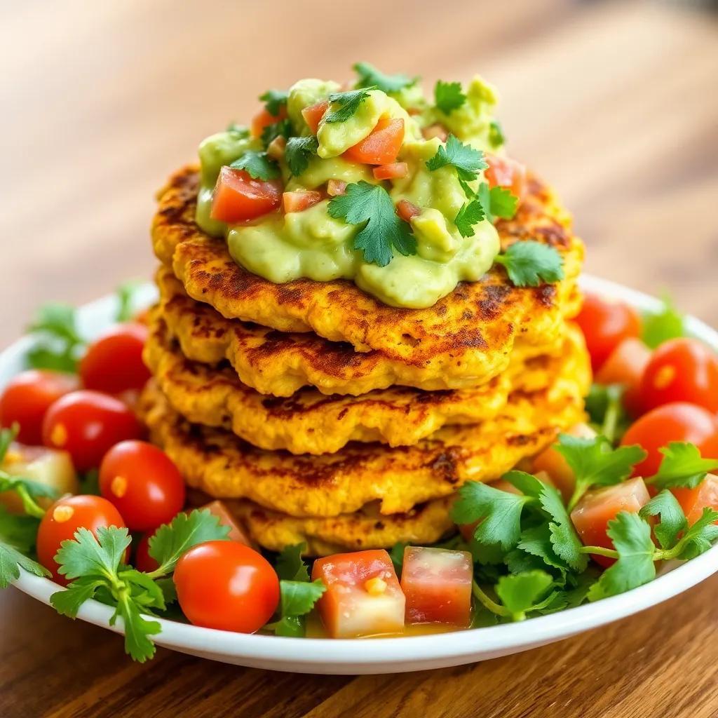 Bill Granger's Corn Fritters with Avocado Salsa Recipe