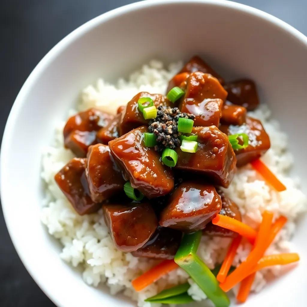 Chinese Beef with Honey Black Pepper Sauce Recipe