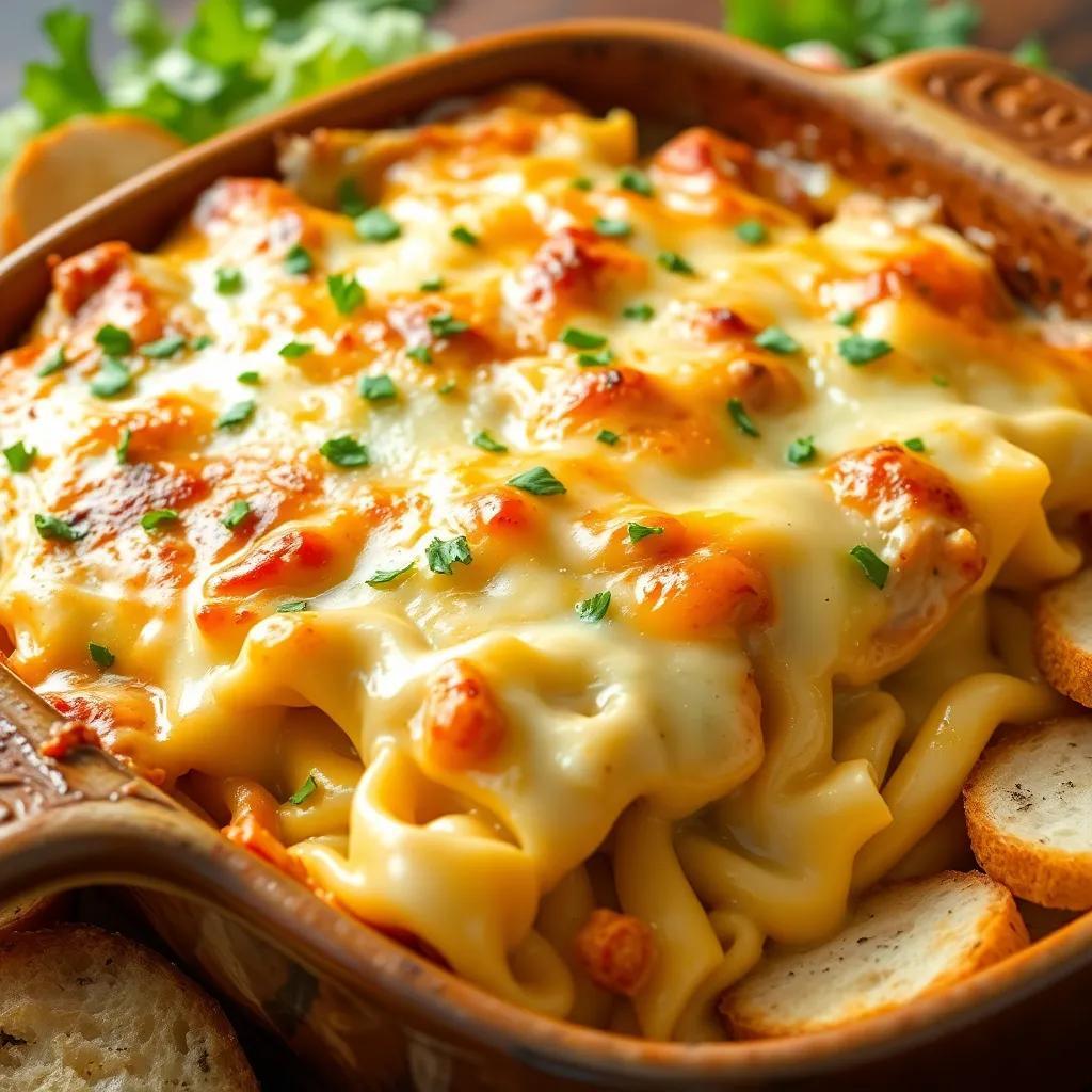 Chicken Tetrazzini Pasta Bake Recipe