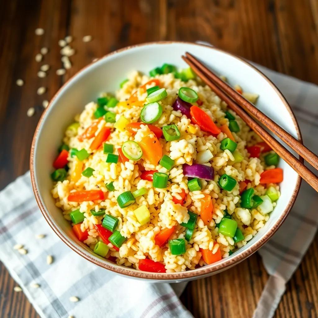 Cauliflower Fried Rice Recipe: Healthy & Delicious