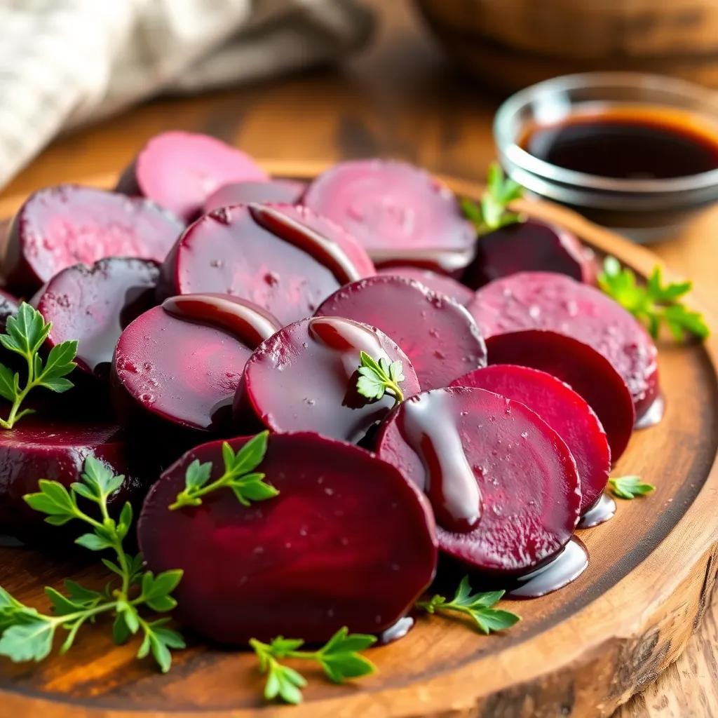 Balsamic Glazed Beetroots Recipe