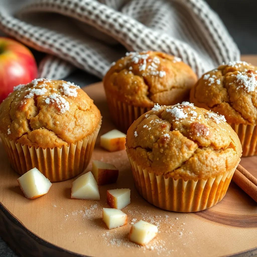 Delicious Brown Sugar Apple Muffins Recipe