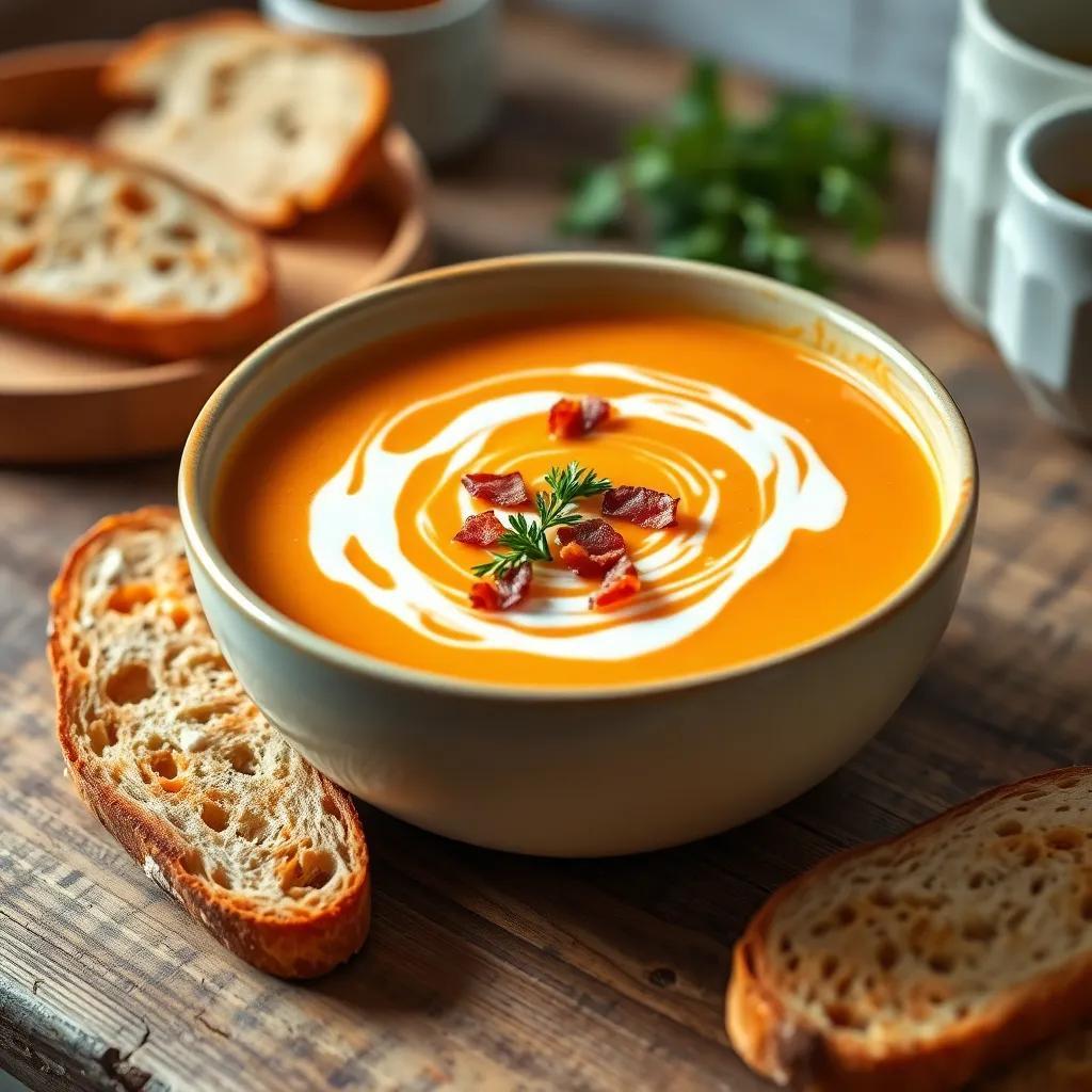 Creamy Carrot Soup Recipe