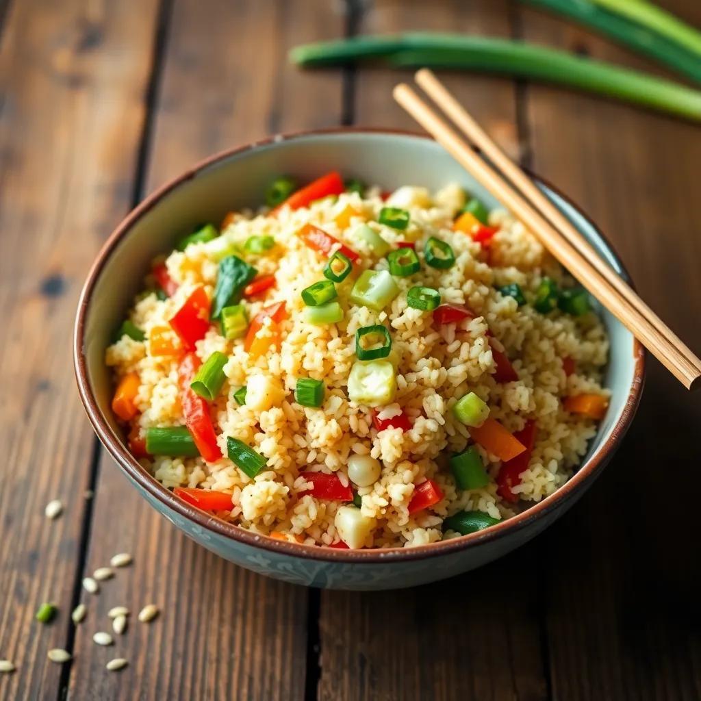 Cauliflower Fried Rice Recipe: Healthy & Delicious