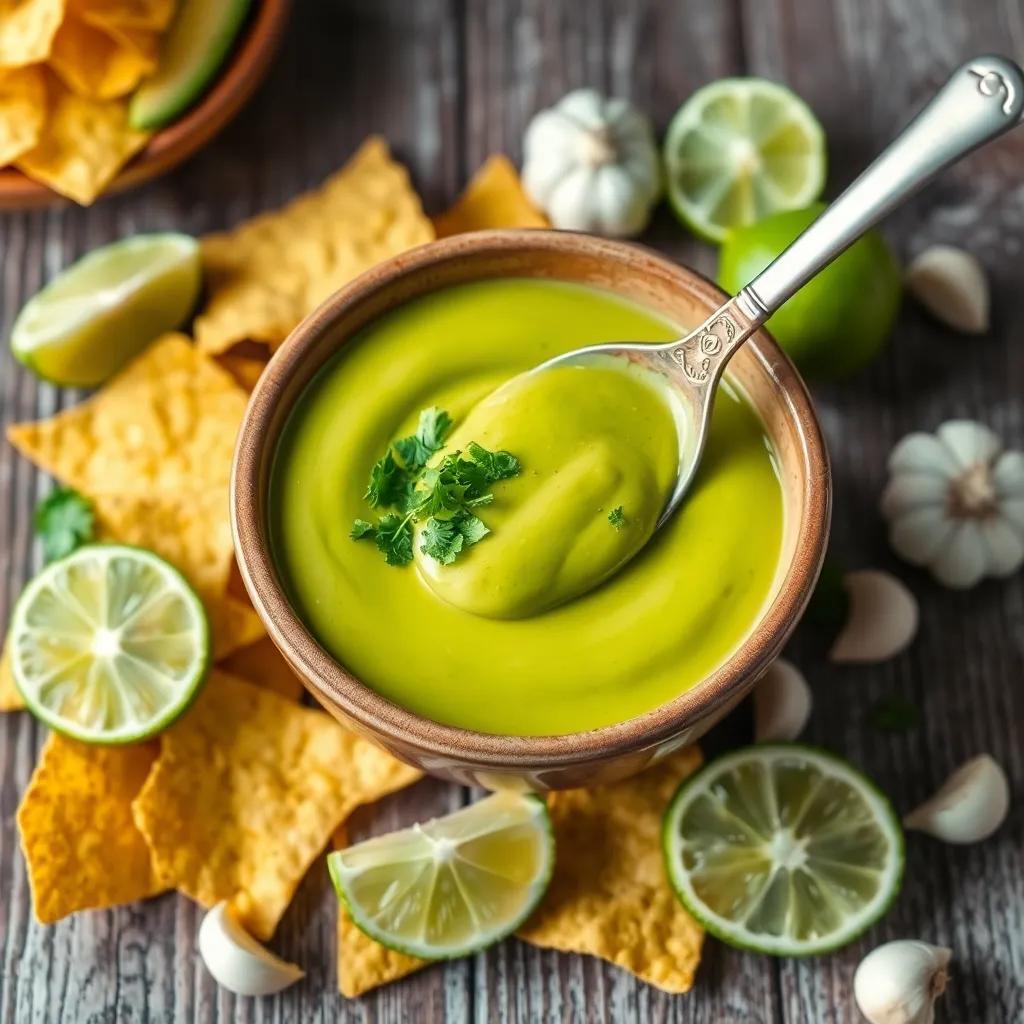 Creamy Avocado Sauce Recipe