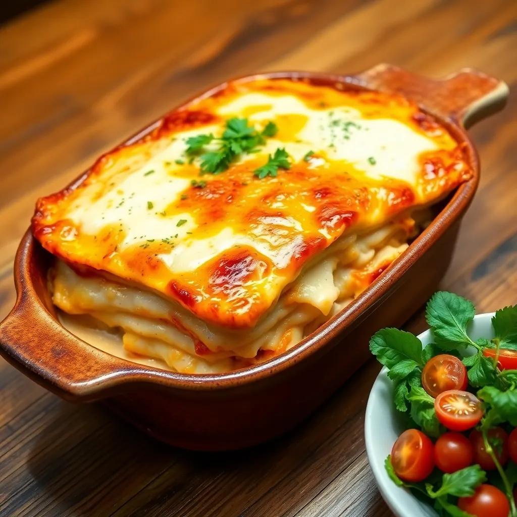 Chicken Lasagna Recipe: Easy & Delicious Comfort Food