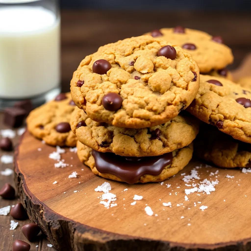 Brown Butter Oatmeal Chocolate Chip Cookies Recipe