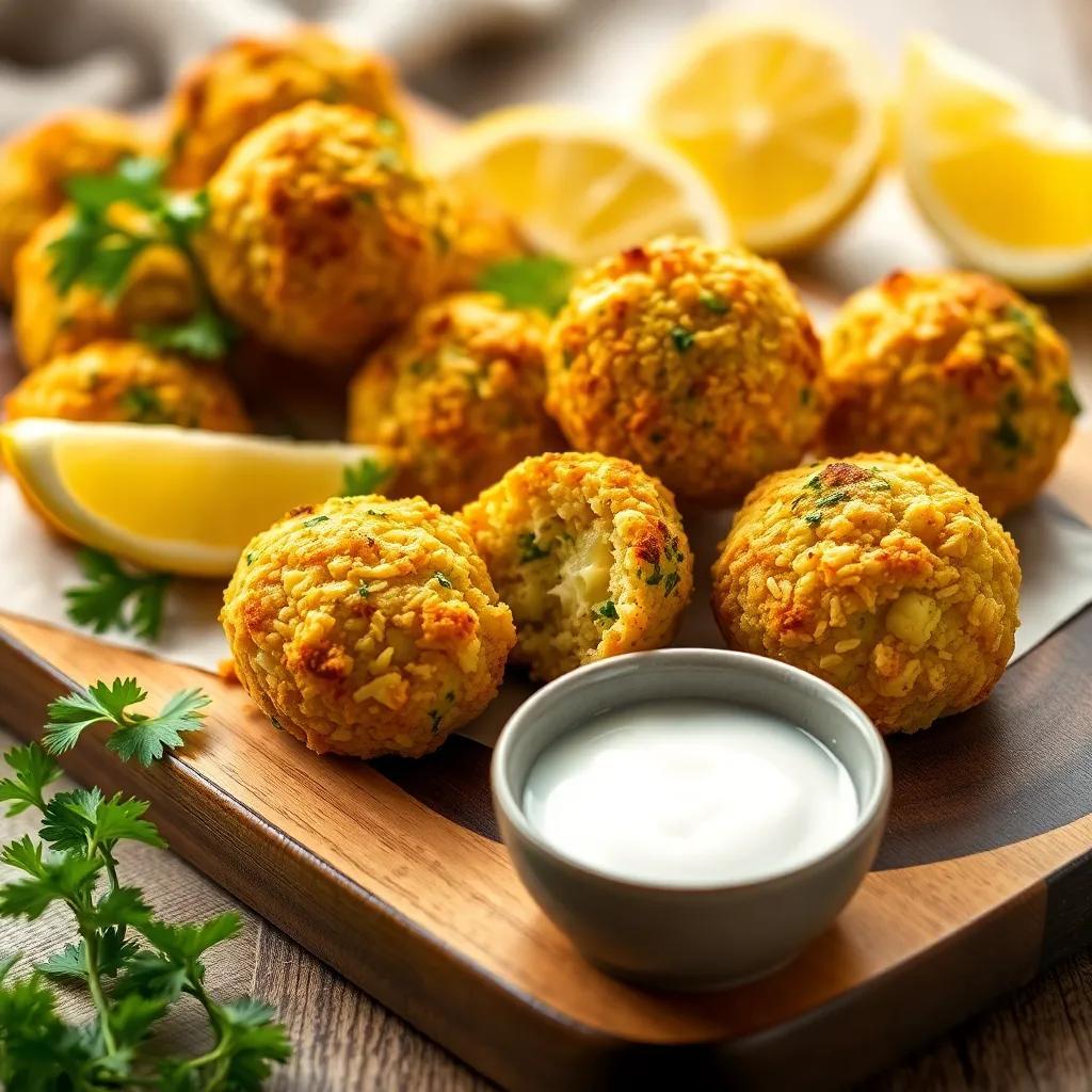 Baked Broccoli Cheese Balls Recipe