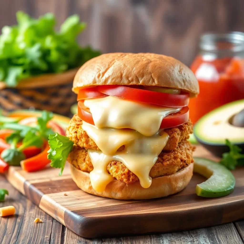 Delicious Homemade Chicken Burger Recipe