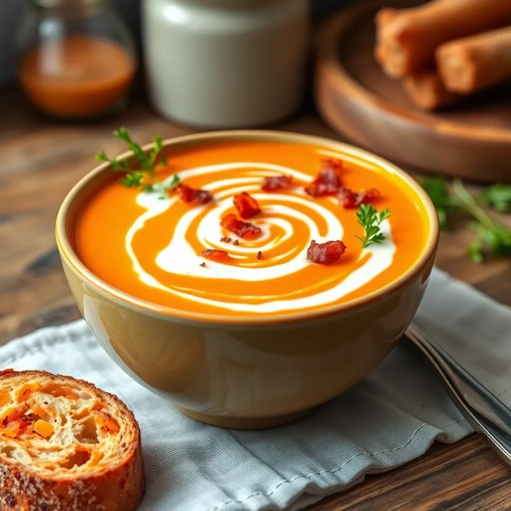 Creamy Carrot Soup Recipe