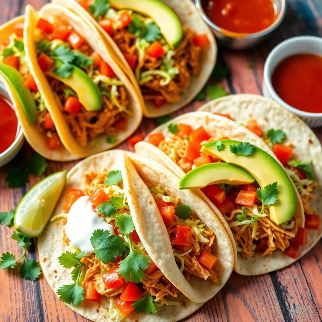 Chicken Tacos with Sauce Recipe