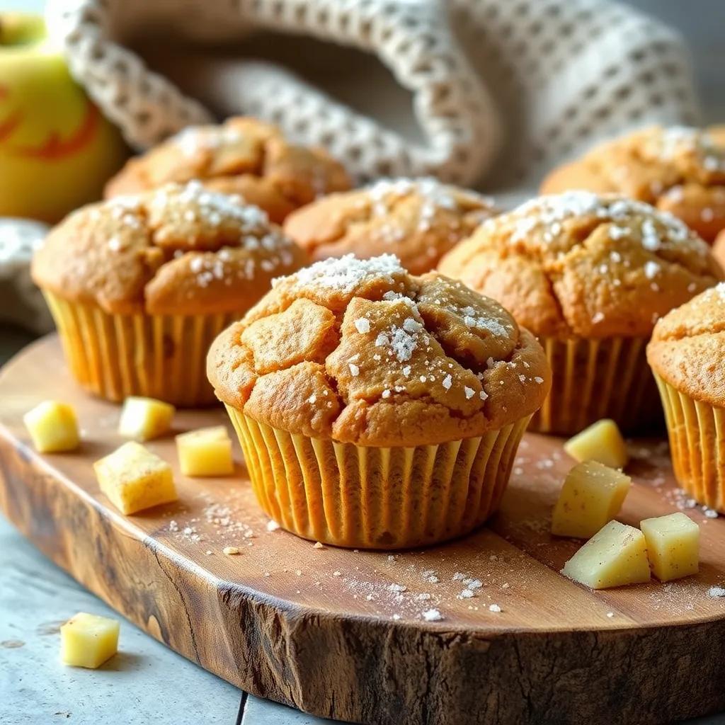 Delicious Brown Sugar Apple Muffins Recipe