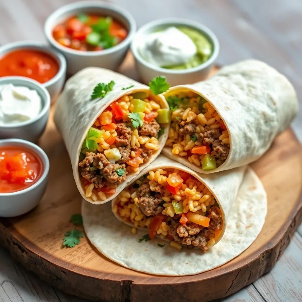 Delicious Beef Burritos Recipe - Easy and Flavorful