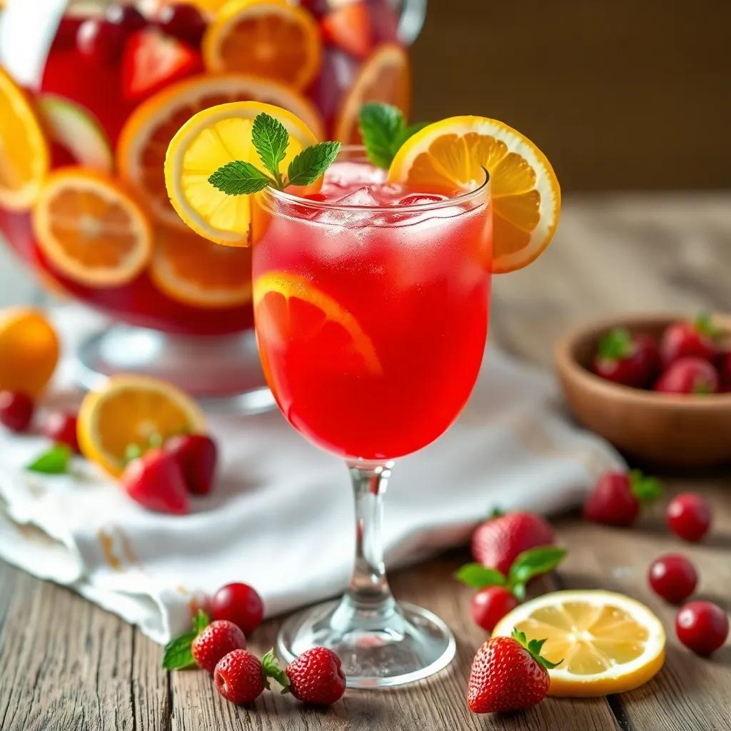 Delicious Celebration Fruit Punch Recipe