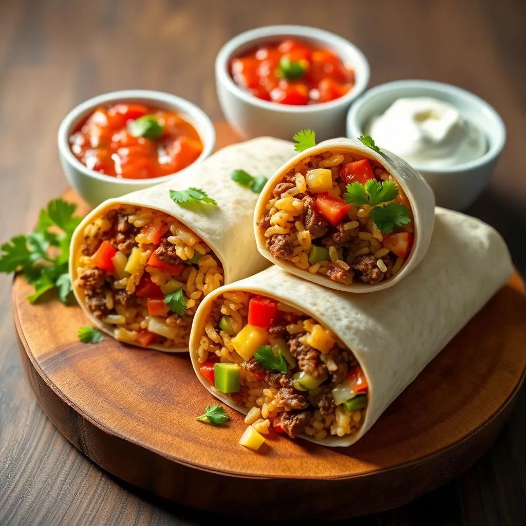 Delicious Beef Burritos Recipe - Easy and Flavorful