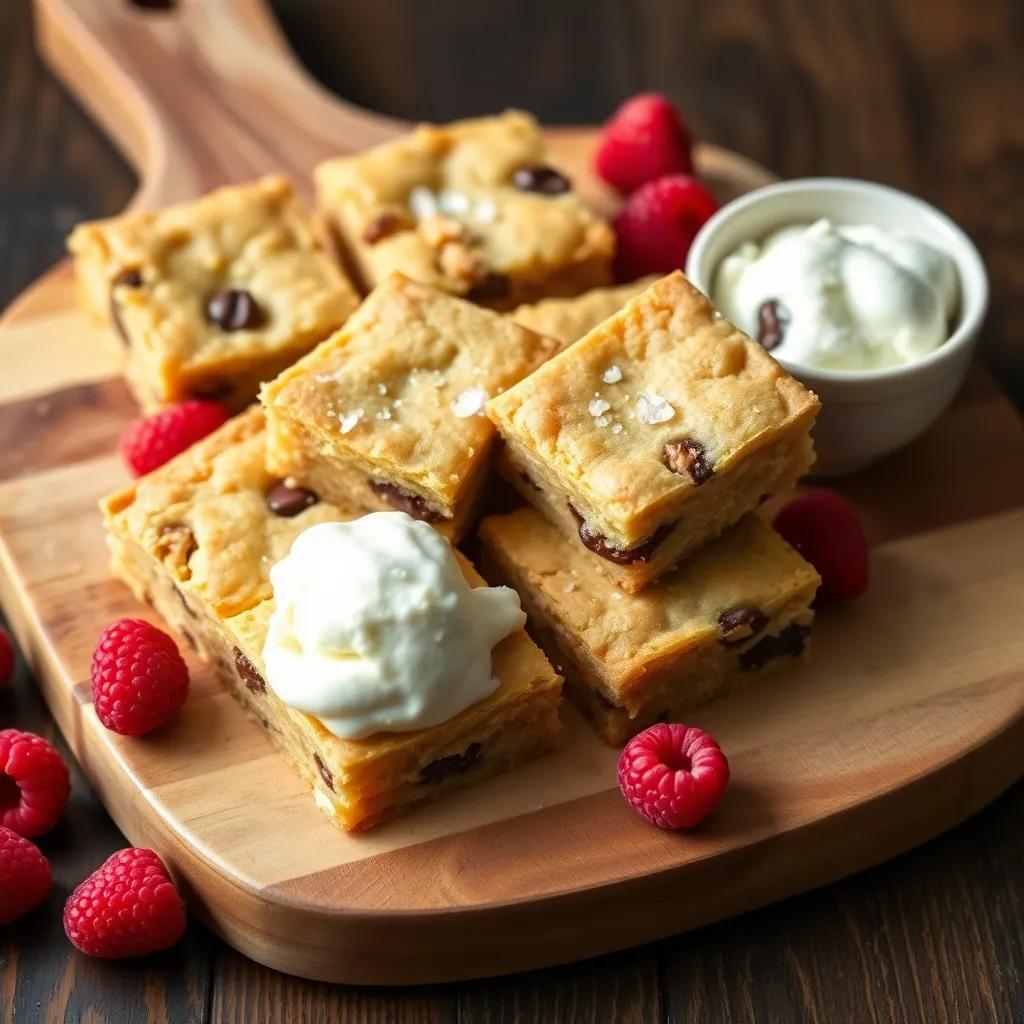 Delicious Blondies Recipe: Easy Homemade Treats