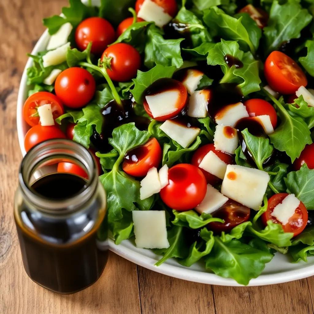 Balsamic Vinegar Dressing Recipe: Easy & Delicious