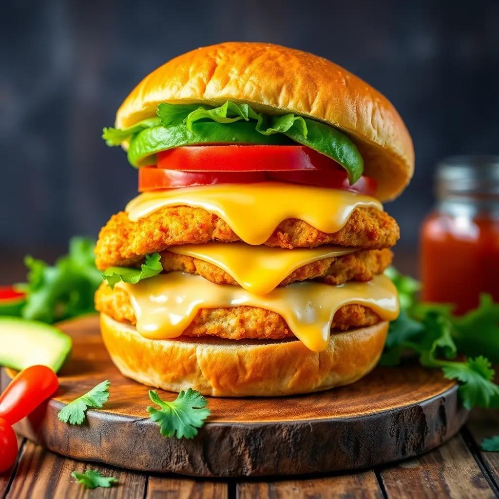 Delicious Homemade Chicken Burger Recipe