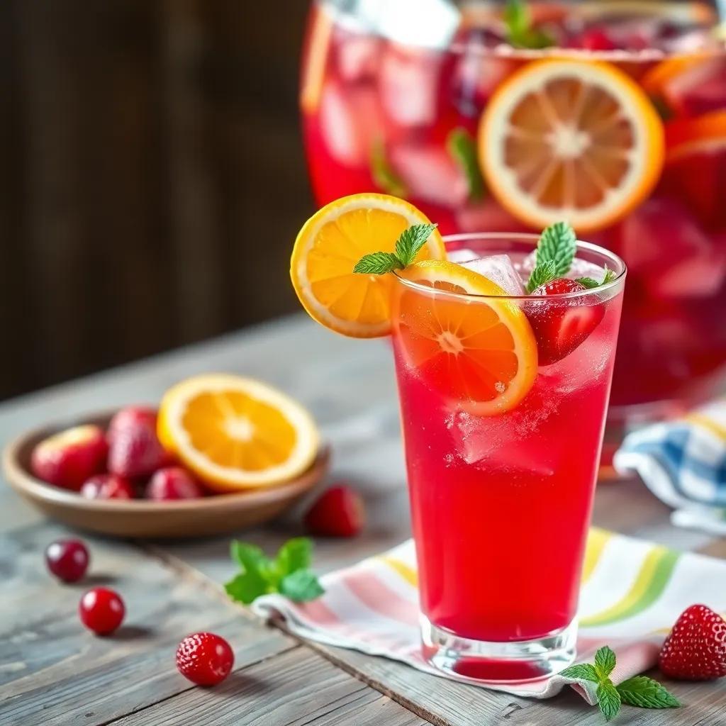 Delicious Celebration Fruit Punch Recipe