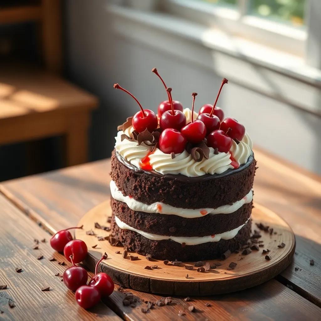 Delicious Black Forest Cake Recipe