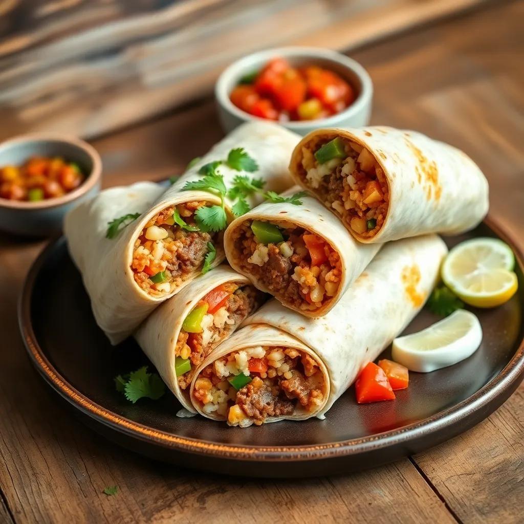 Delicious Beef Burritos Recipe