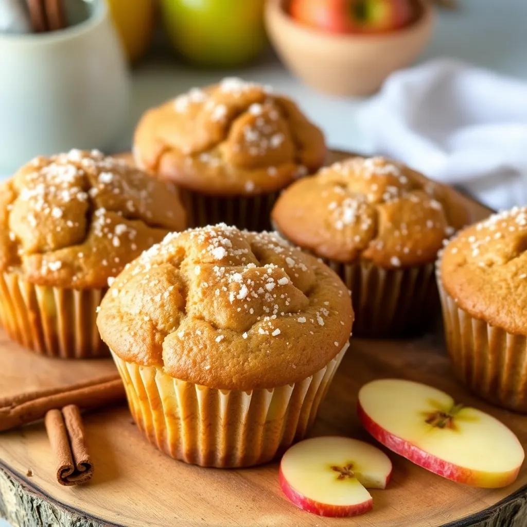 Brown Sugar Apple Muffins Recipe