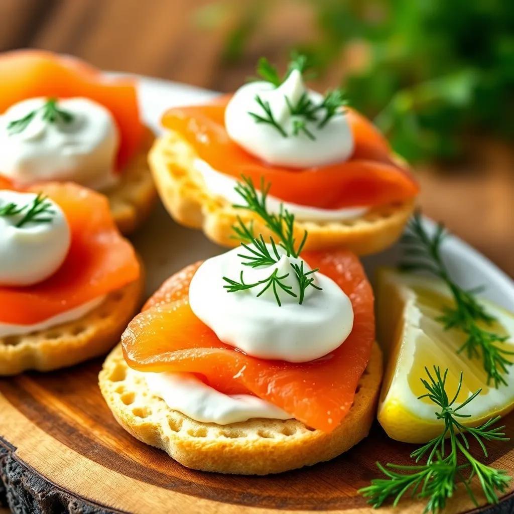 Blinis with Smoked Salmon: A Simple Recipe