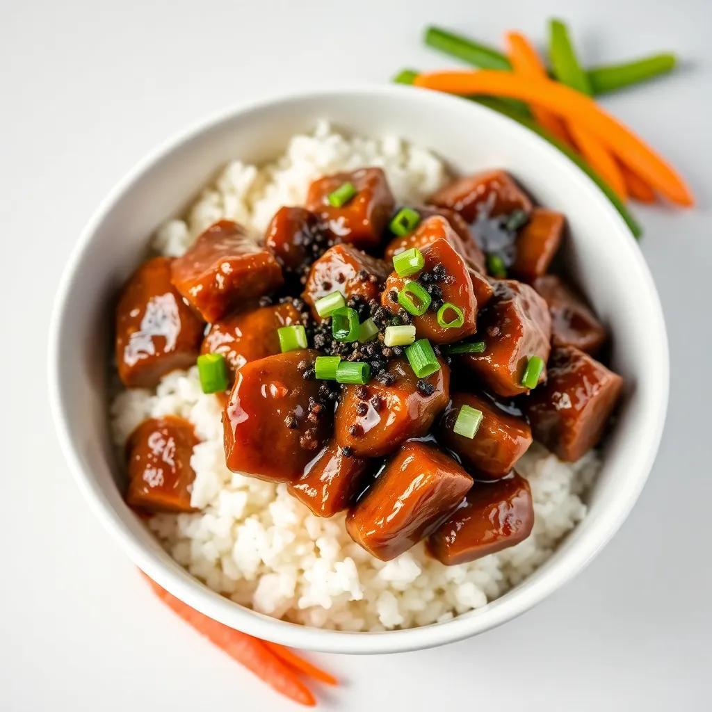 Chinese Beef with Honey Black Pepper Sauce Recipe