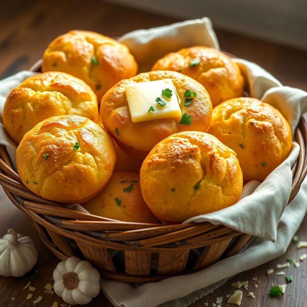 Cheese Garlic Muffins Recipe: Quick & Delicious