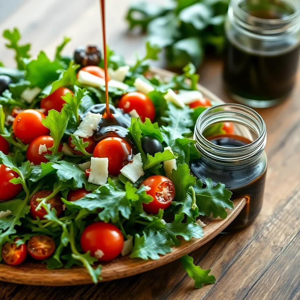 Balsamic Vinegar Dressing Recipe: Easy & Delicious