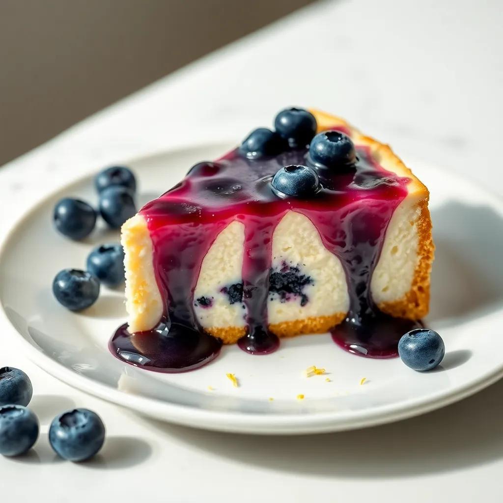 Delicious Blueberry Cheesecake Recipe