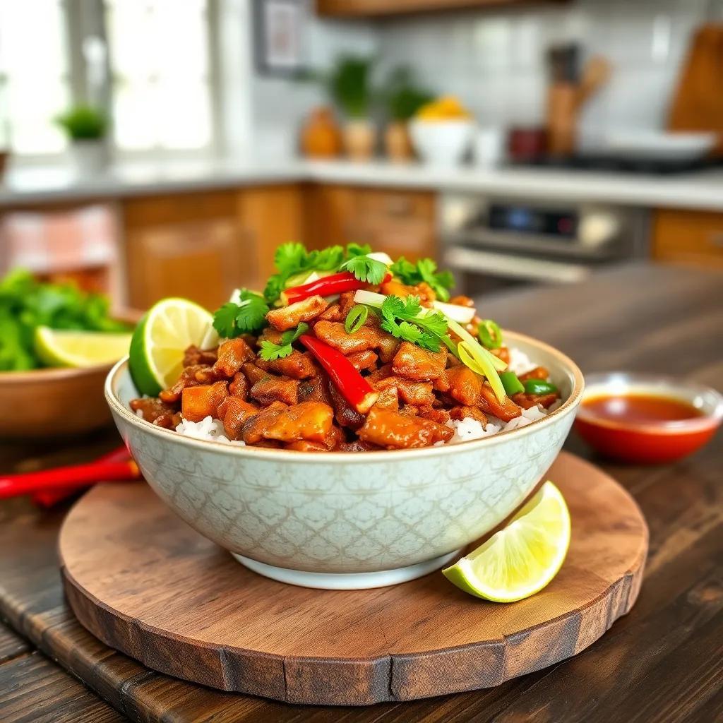 Caramelized Vietnamese Shredded Beef Recipe