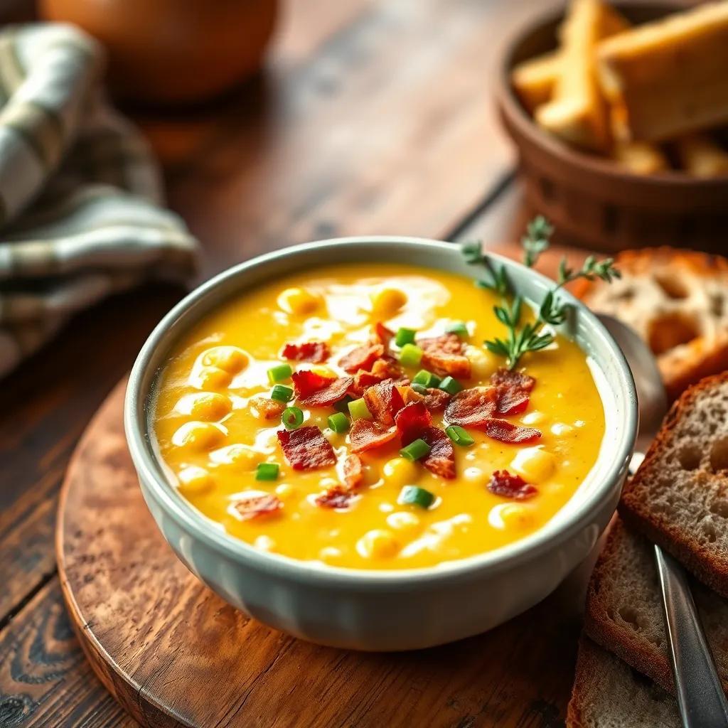 Delicious Corn Chowder Soup Recipe