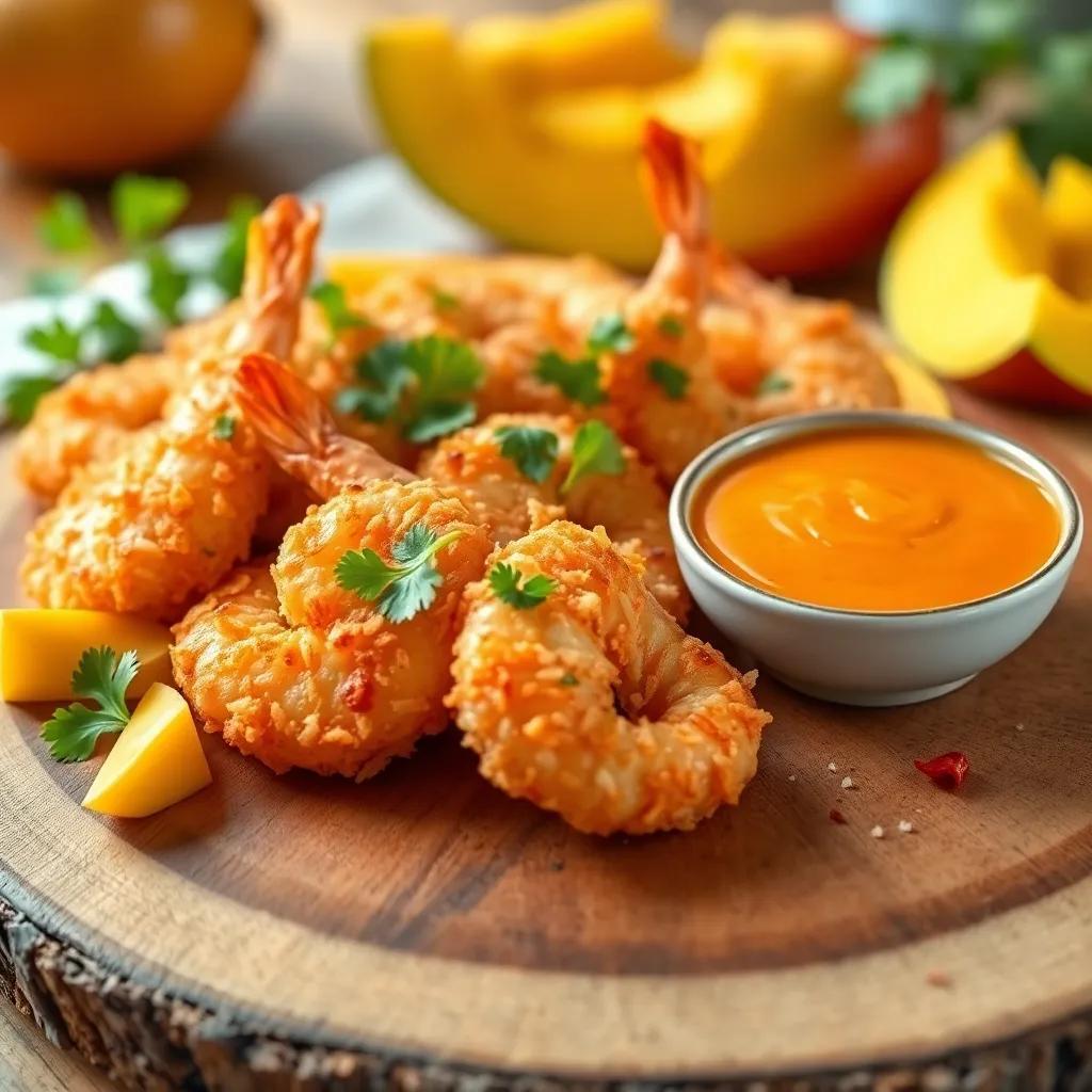 Coconut Shrimp with Spicy Thai Mango Sauce Recipe