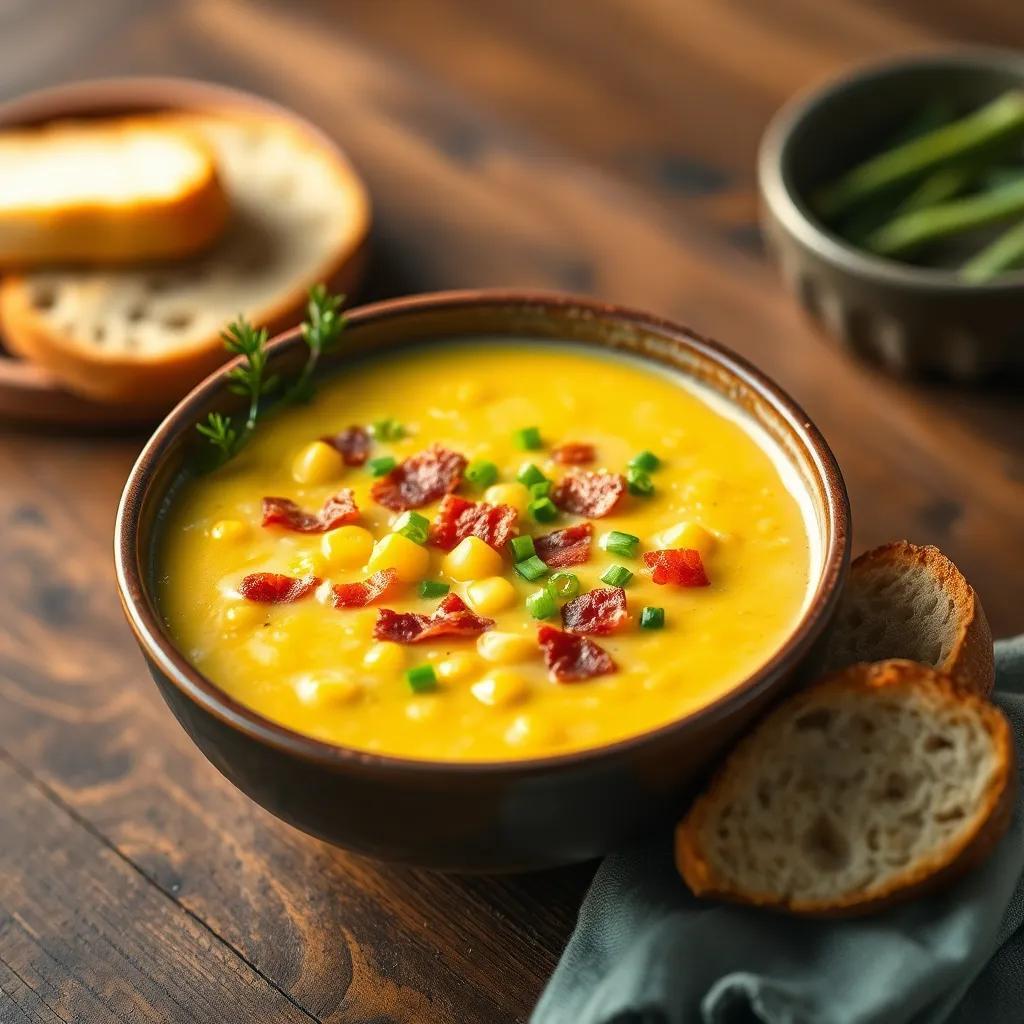 Delicious Corn Chowder Soup Recipe