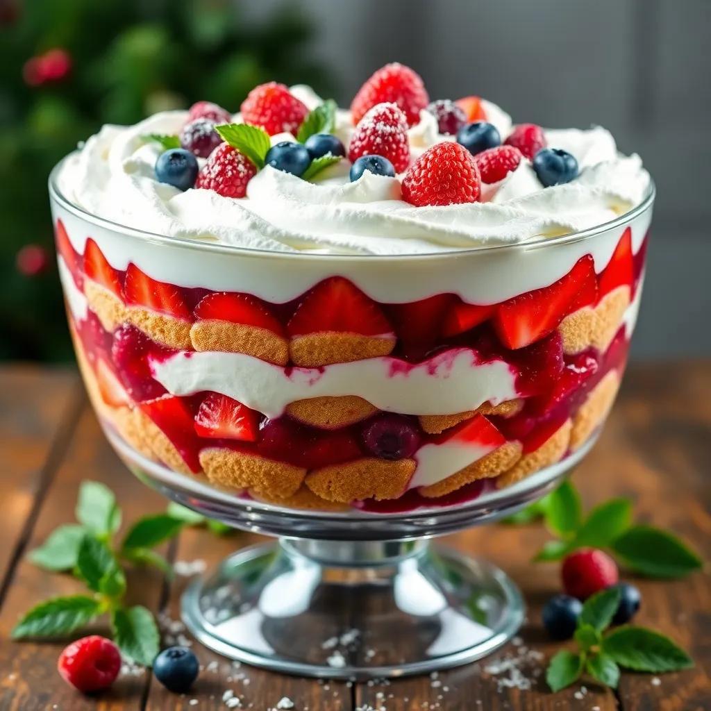 Easy Christmas Trifle Recipe