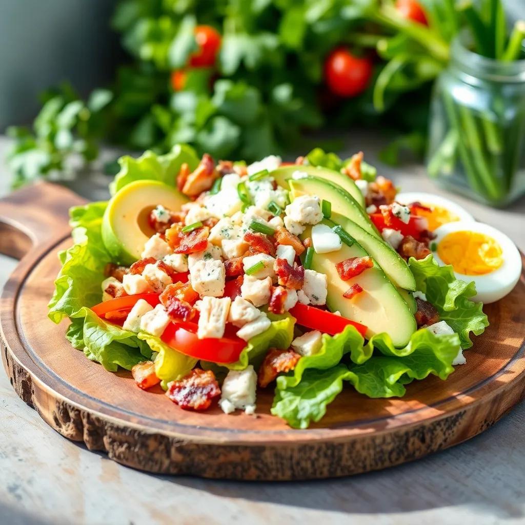 Healthy Cobb Salad Recipe