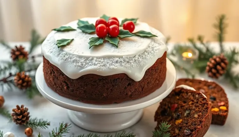 Easy Moist Christmas Fruit Cake Recipe