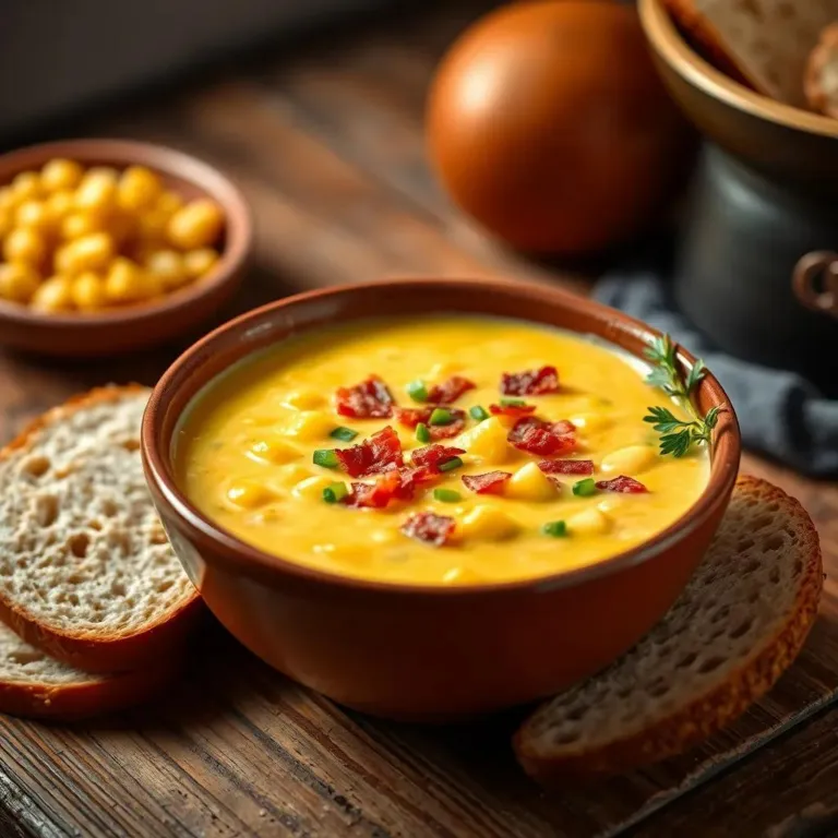 Delicious Corn Chowder Soup Recipe