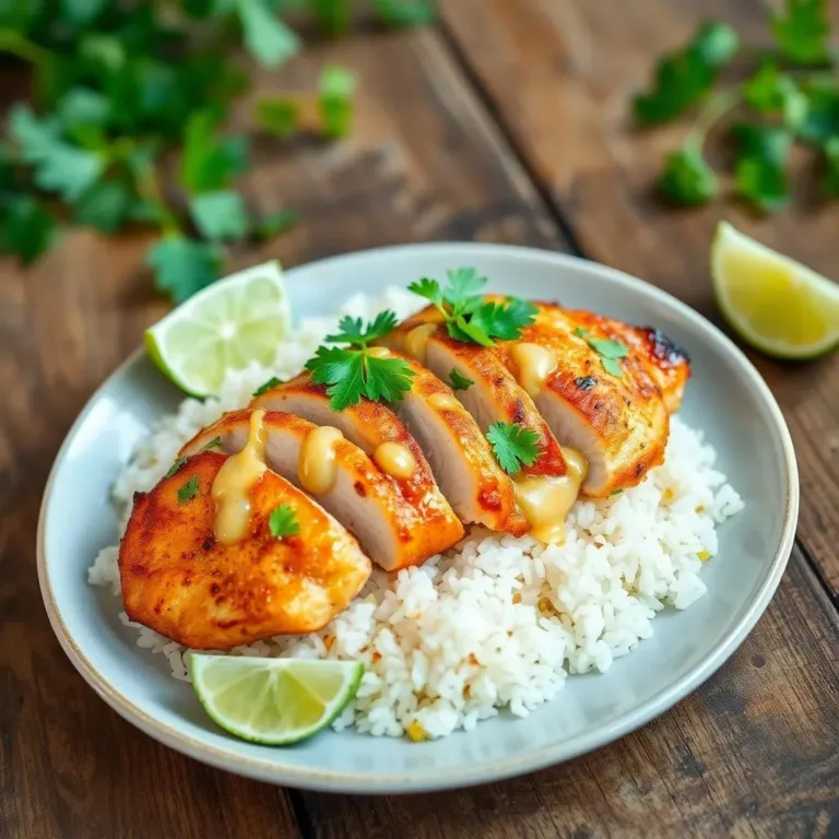 Coconut Marinated Grilled Chicken Recipe