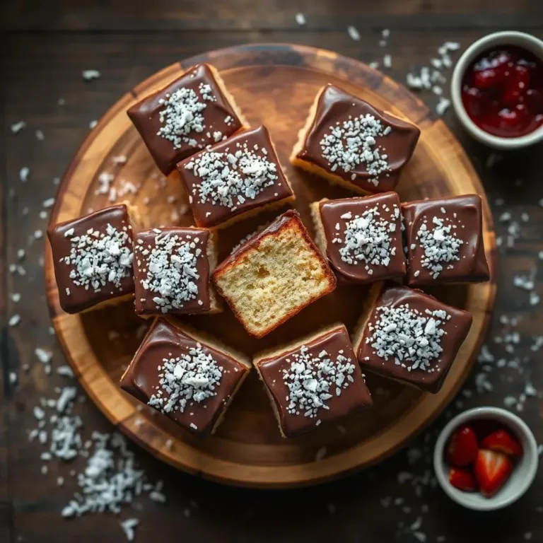 Classic Lamingtons Recipe: A Delicious Australian Treat