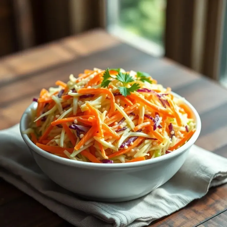 Classic Coleslaw Recipe – Fresh and Crunchy!