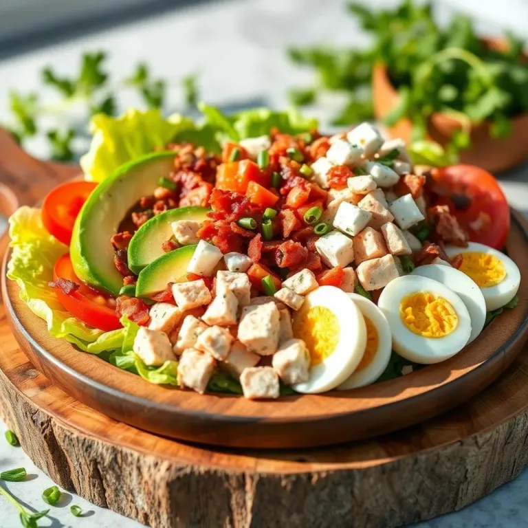 Healthy Cobb Salad Recipe