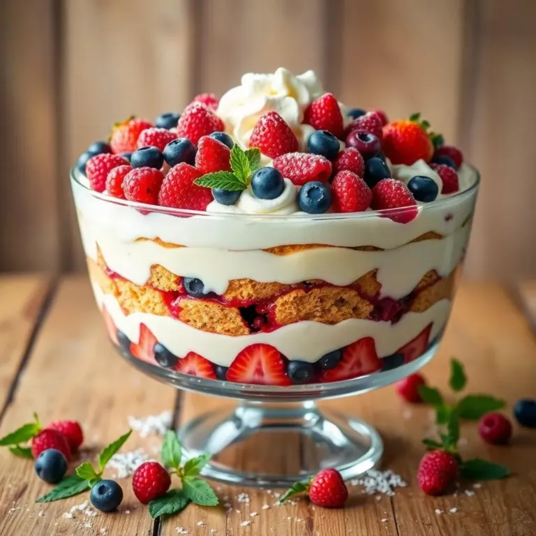 Easy Christmas Trifle Recipe