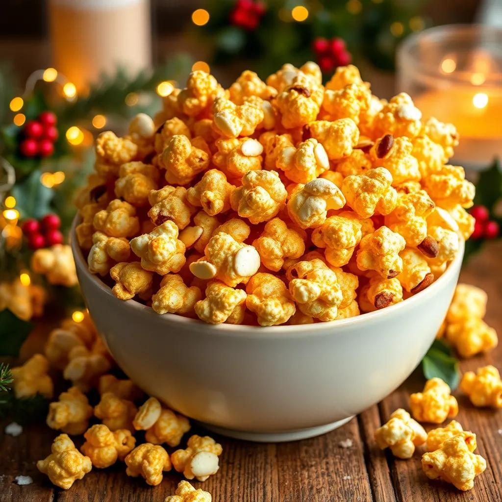 Christmas Popcorn Candy Recipe