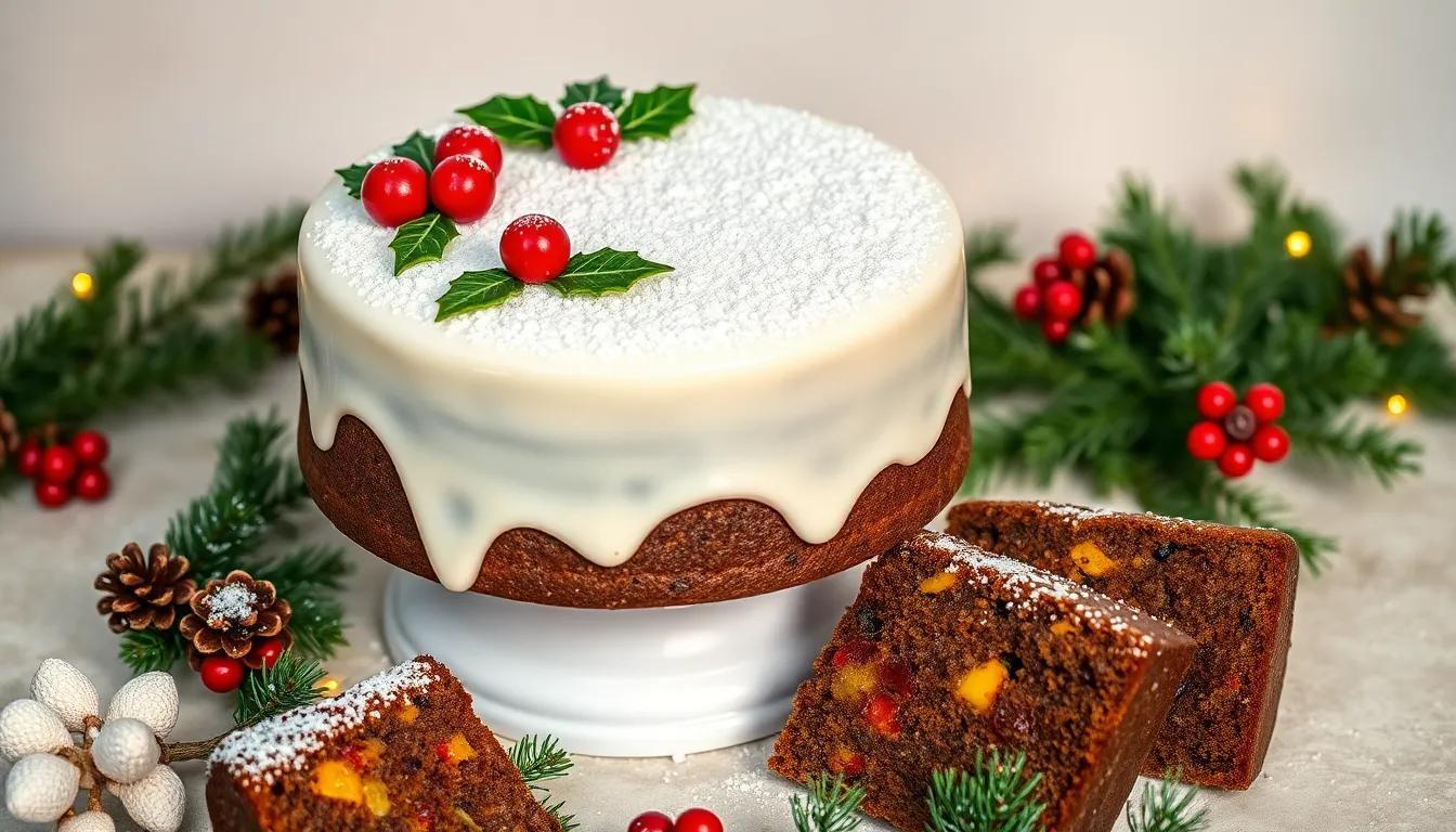 Easy Moist Christmas Fruit Cake Recipe