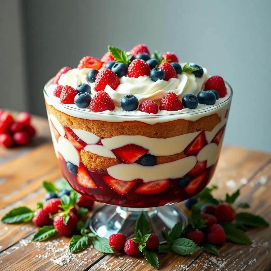 Easy Christmas Trifle Recipe