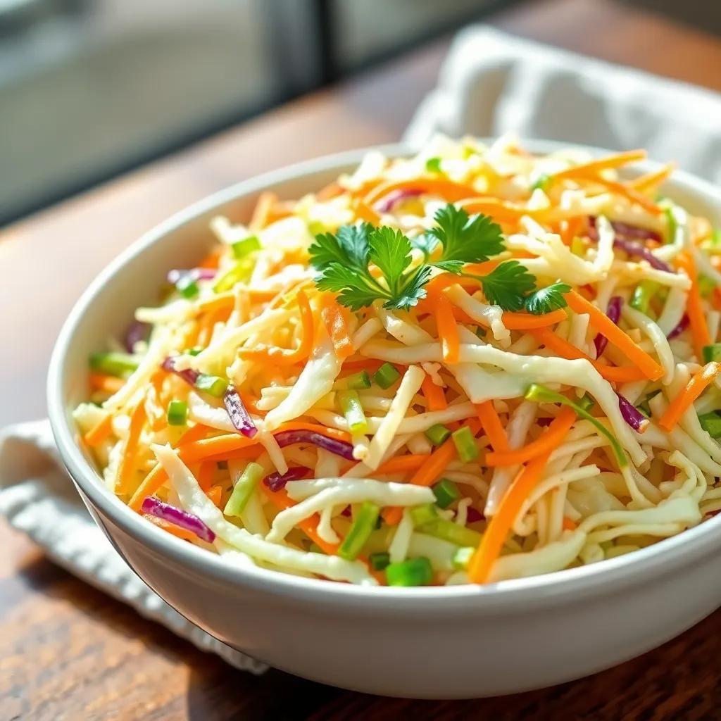 Classic Coleslaw Recipe - Fresh and Crunchy!