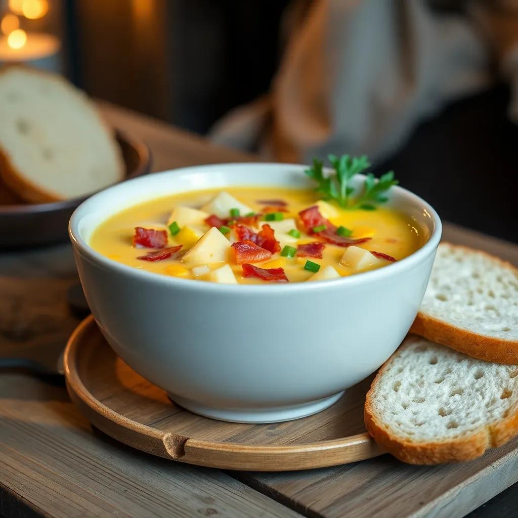 Delicious Corn Chowder Soup Recipe